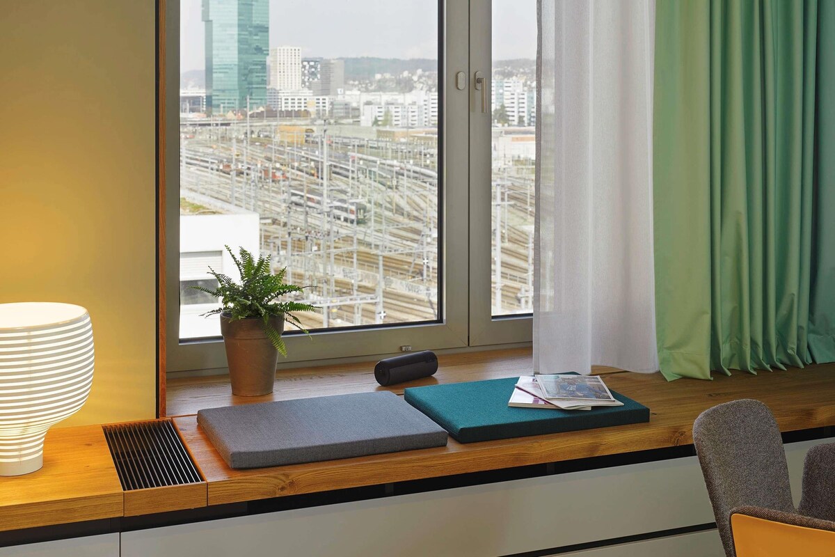 Trainspotting Suite | Down comforters, minibar, in-room safe, desk