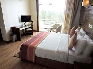 豪華雙人房 | 書桌、熨斗/熨衫板、免費嬰兒床、免費 Wi-Fi