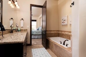 Villa, 3 Bedrooms, Golf View | Bathroom | Separate bathtub and shower, hair dryer