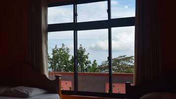 Deluxe Triple Room, Multiple Beds, Mountain View | Soundproofing, iron/ironing board, free WiFi