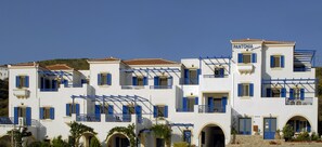 Fassade der Unterkunft