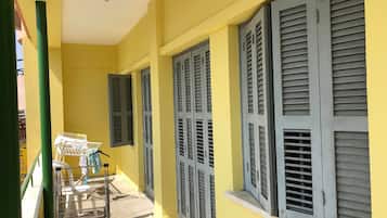 Udsigt fra overnatningsstedet