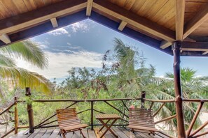 Villa Deluxe, 3 habitaciones, para no fumadores, vista al mar | Terraza o patio