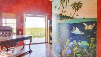 Deluxe Villa, 3 Bedrooms, Non Smoking, Sea View | 3 bedrooms, individually decorated, individually furnished, desk