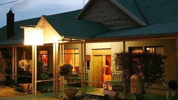 Front of property - evening/night