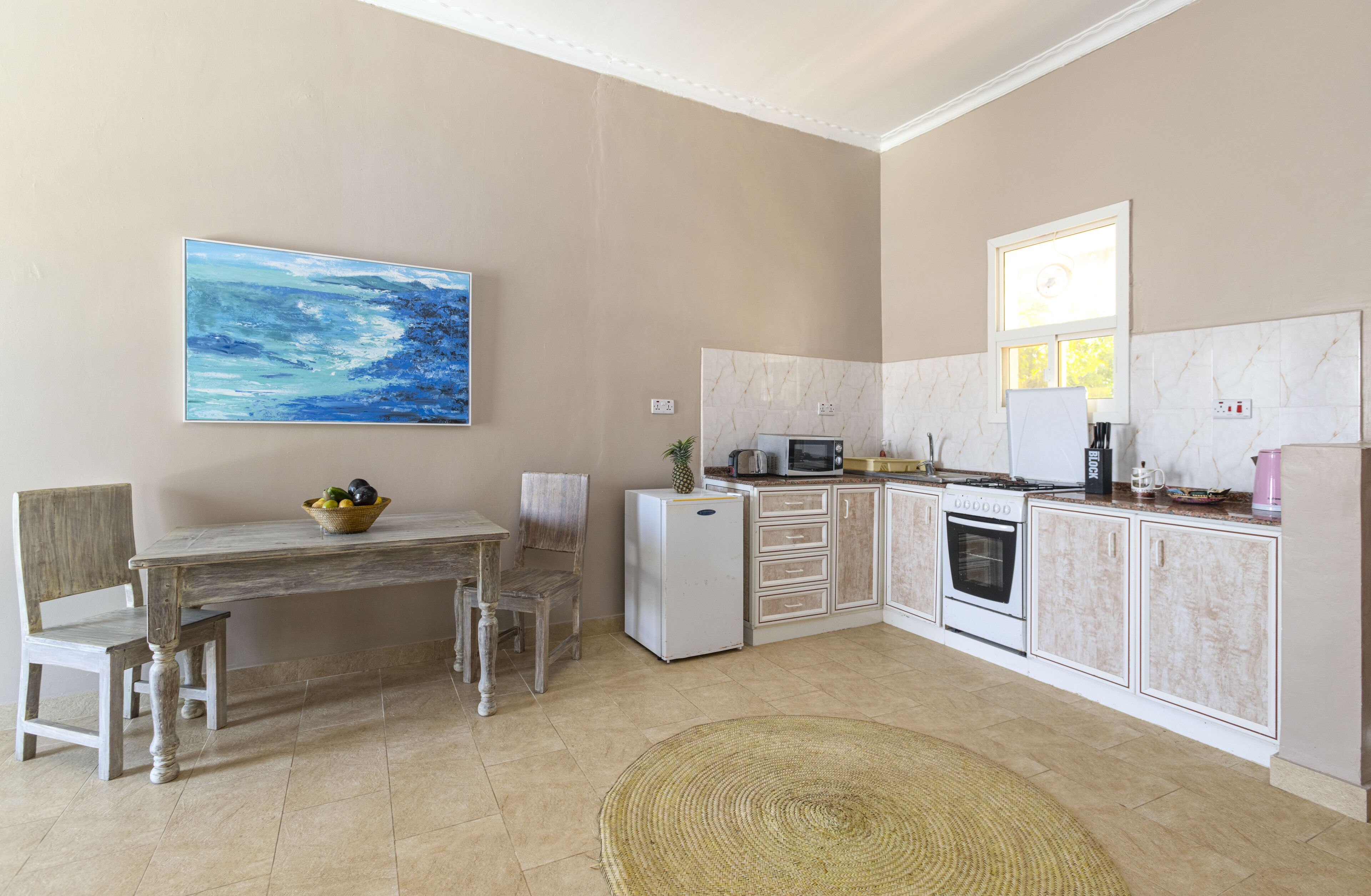 one bedroom sea view apartment  | private kitchen