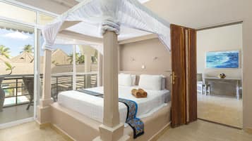 Appartement, 1 chambre, vue partielle sur la mer