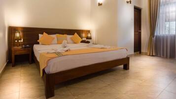 Chambre Double Deluxe, salle de bains privée, vue jardin