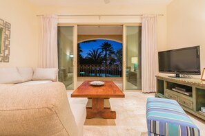 Deluxe Condo, 1 Bedroom, Ocean View, Poolside | Living room - Paraiso Del Mar Resort PDM B203 1 Bedroom Condo by Seaside La Paz (La Paz)