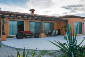 Deluxe Villa, 3 Bedrooms, Garden Area | Terrace/patio