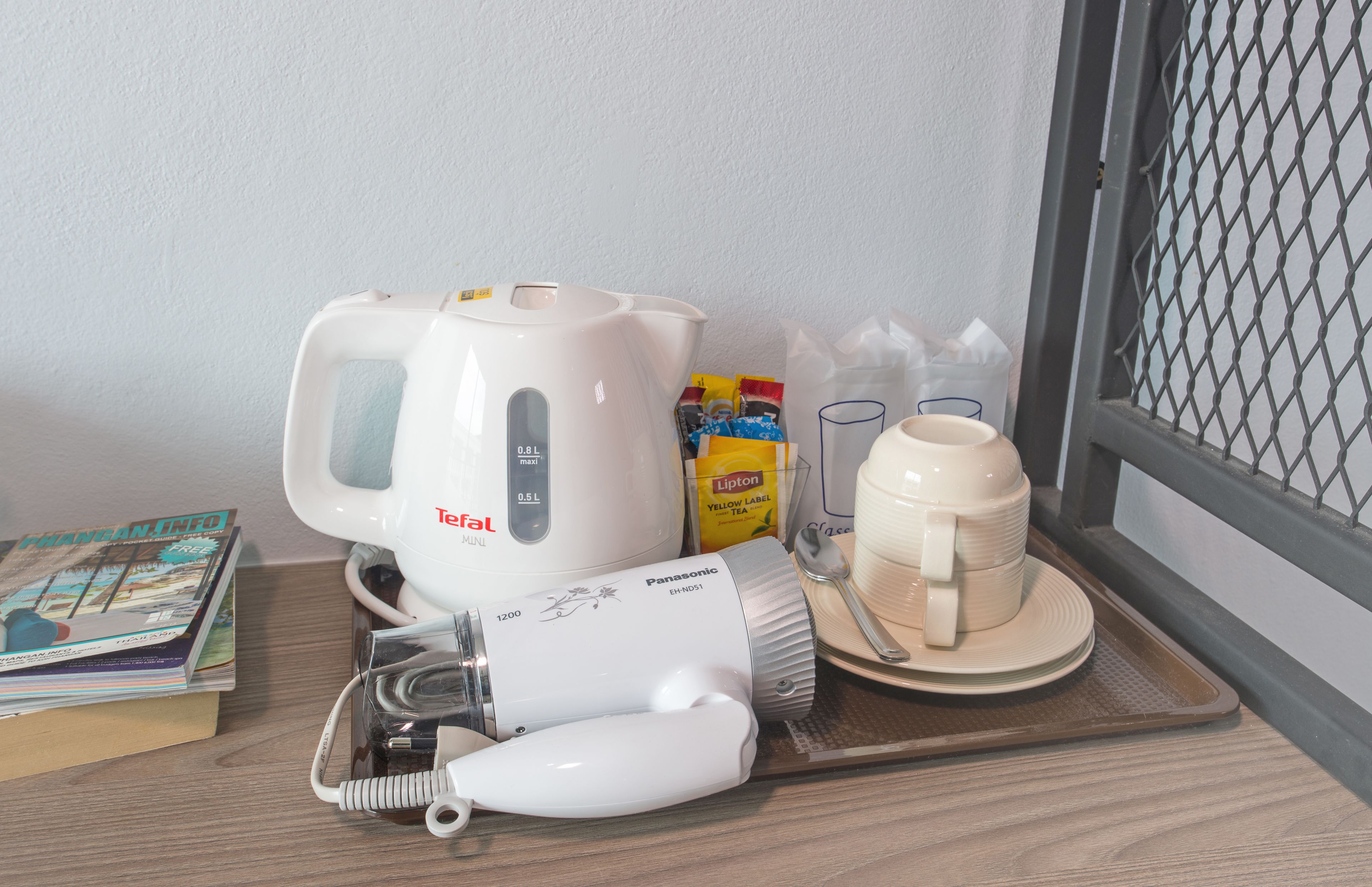 deluxe double room with balcony | room amenity