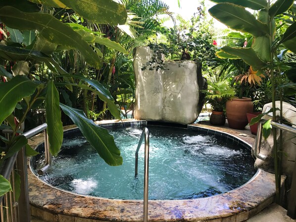 Outdoor spa tub - Paradise Hot Springs - Thermal Water & Volcano Views (La Fortuna)