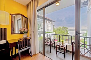 Deluxe Double Room, Balcony | Balcony - Gia Huy Riverside Hotel Hoi An (Da Nang)