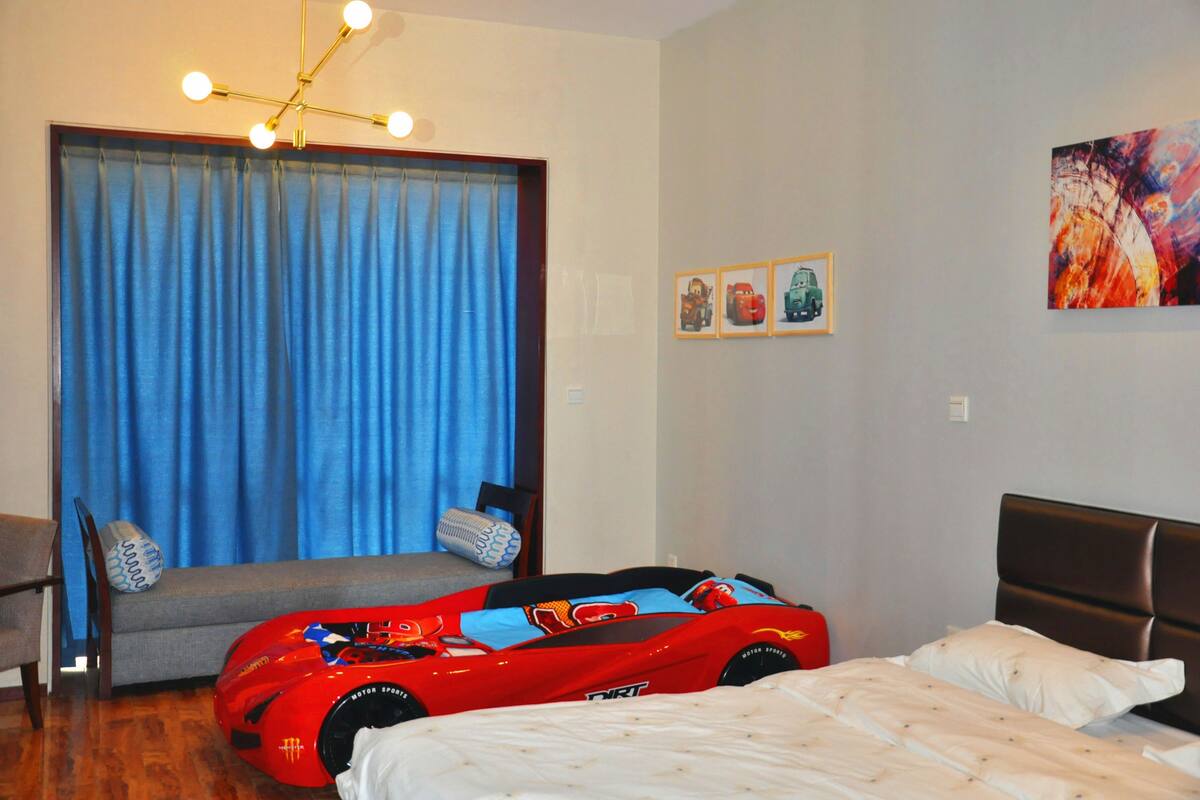 Habitación familiar, 1 habitación, vistas al parque | Habitación infantil