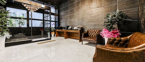 Lobby sitting area