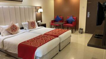 Soundproofing, iron/ironing board, rollaway beds, free WiFi