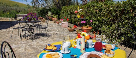Gratis kontinental frukost varje dag