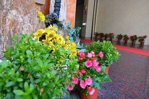 Entrada al alojamiento