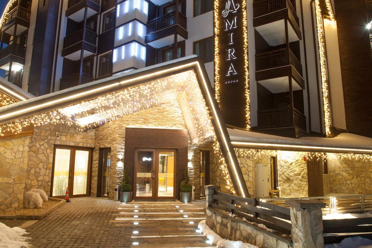 front of property – evening/night