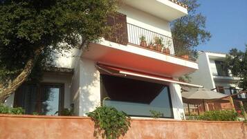 Voorkant van accommodatie