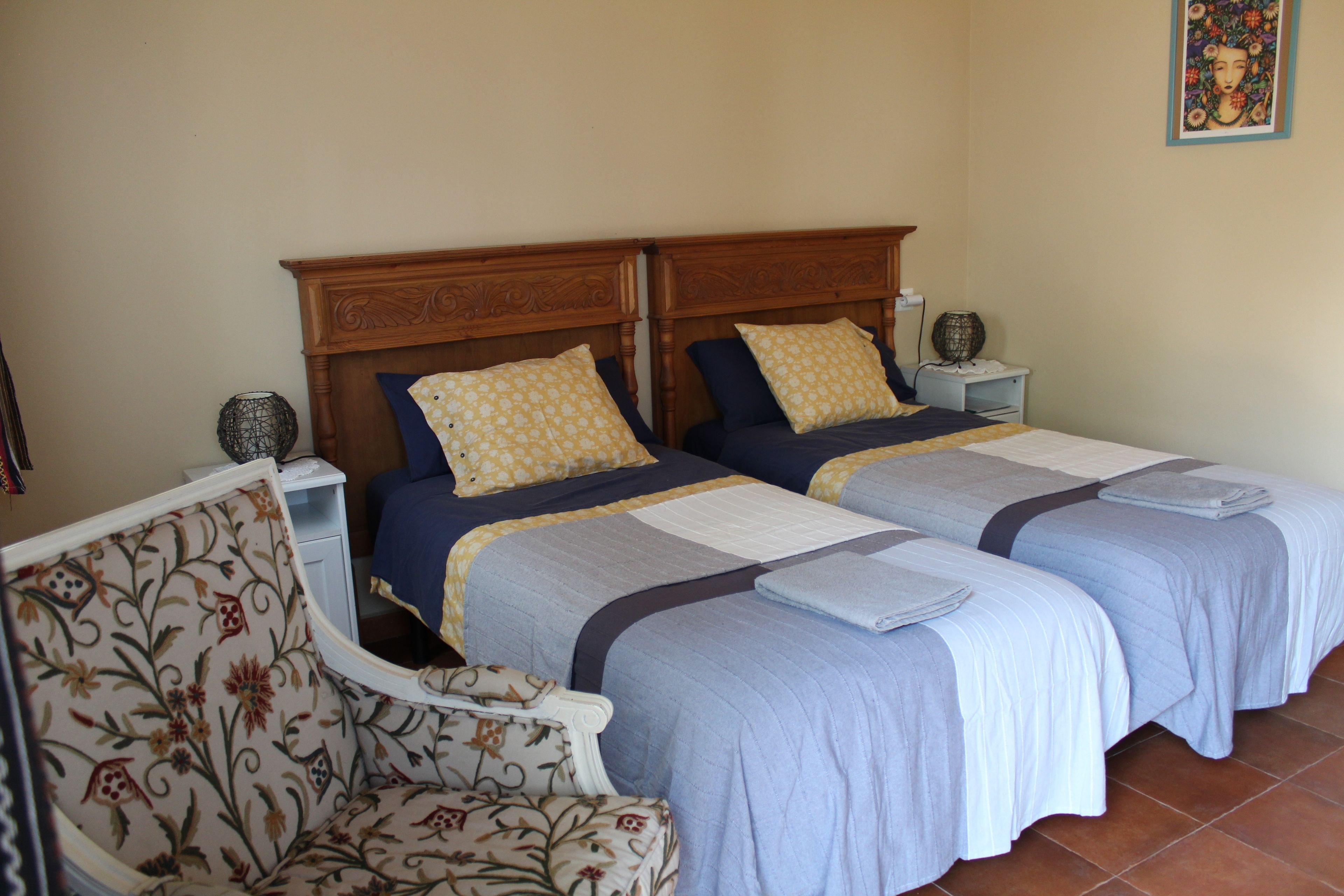 Uitzicht vanaf balkon