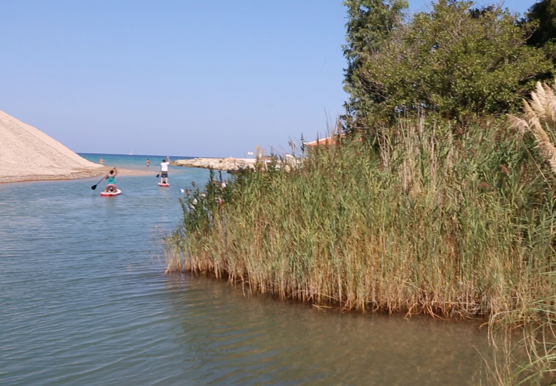 Uitzicht vanuit accommodatie