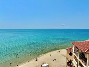 Superior Apartment, 1 Bedroom, Balcony, Sea View | Terrace/patio - Menada Atrium Apartments (Elenite)
