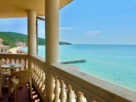 Superior Apartment, 1 Bedroom, Balcony, Sea View | Terrace/patio. Menada Atrium Apartments