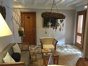 Sala de estar en el lobby