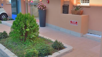 Fassade der Unterkunft