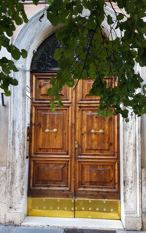 Entrée de l’hébergement 