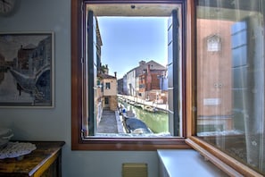 Uitzicht vanuit accommodatie