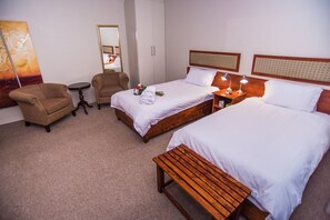 Premium bedding, in-room safe, individually decorated