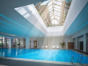 Piscine intérieure, piscine extérieure