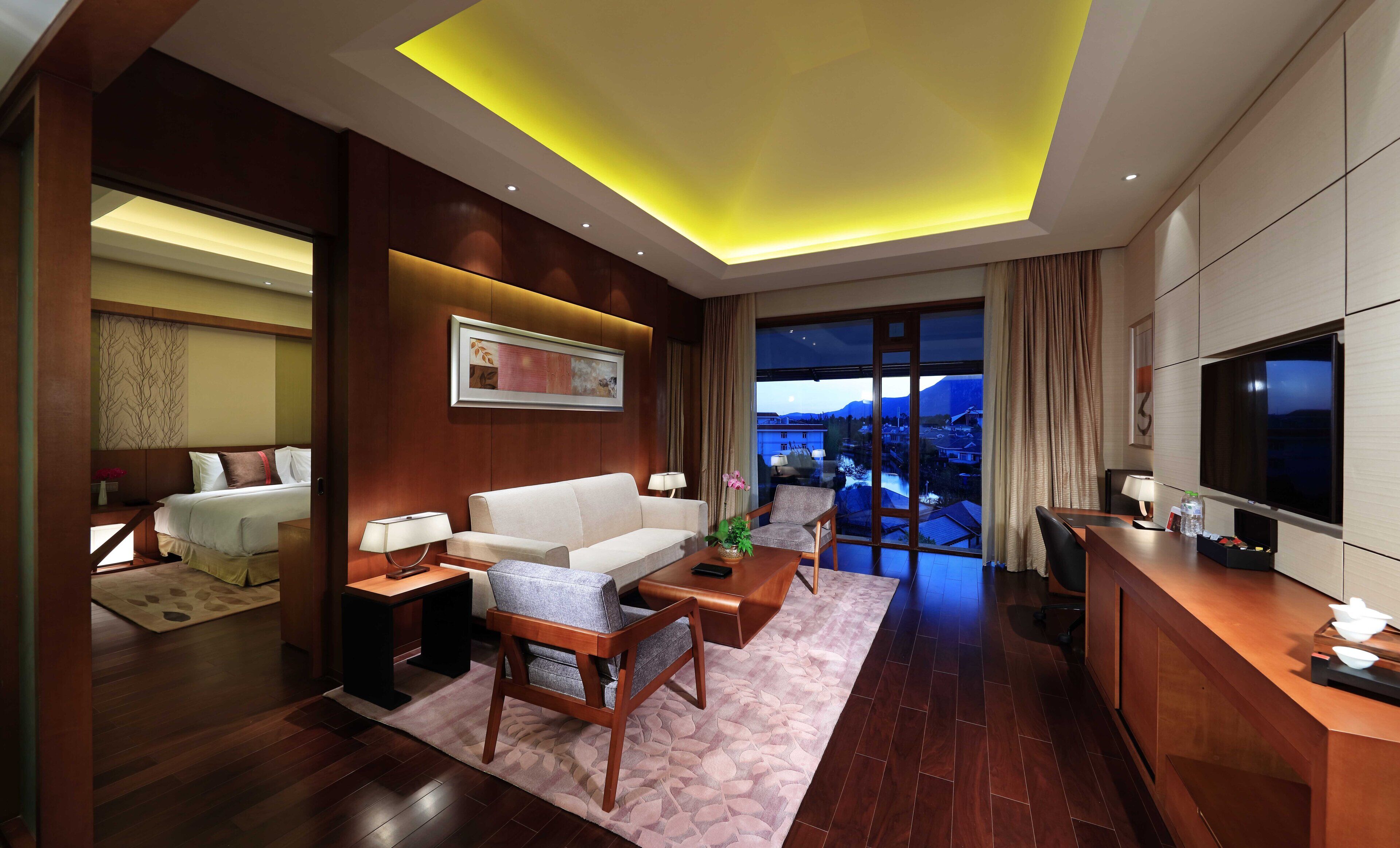 Minibar, in-room safe, desk, blackout curtains