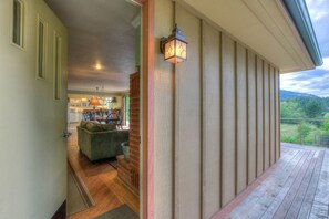Interior entrance - The Cedar Field Vacation House (Eastsound)