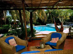 2 outdoor pools, pool loungers - Costa Linda Beach  (Paraguachi)
