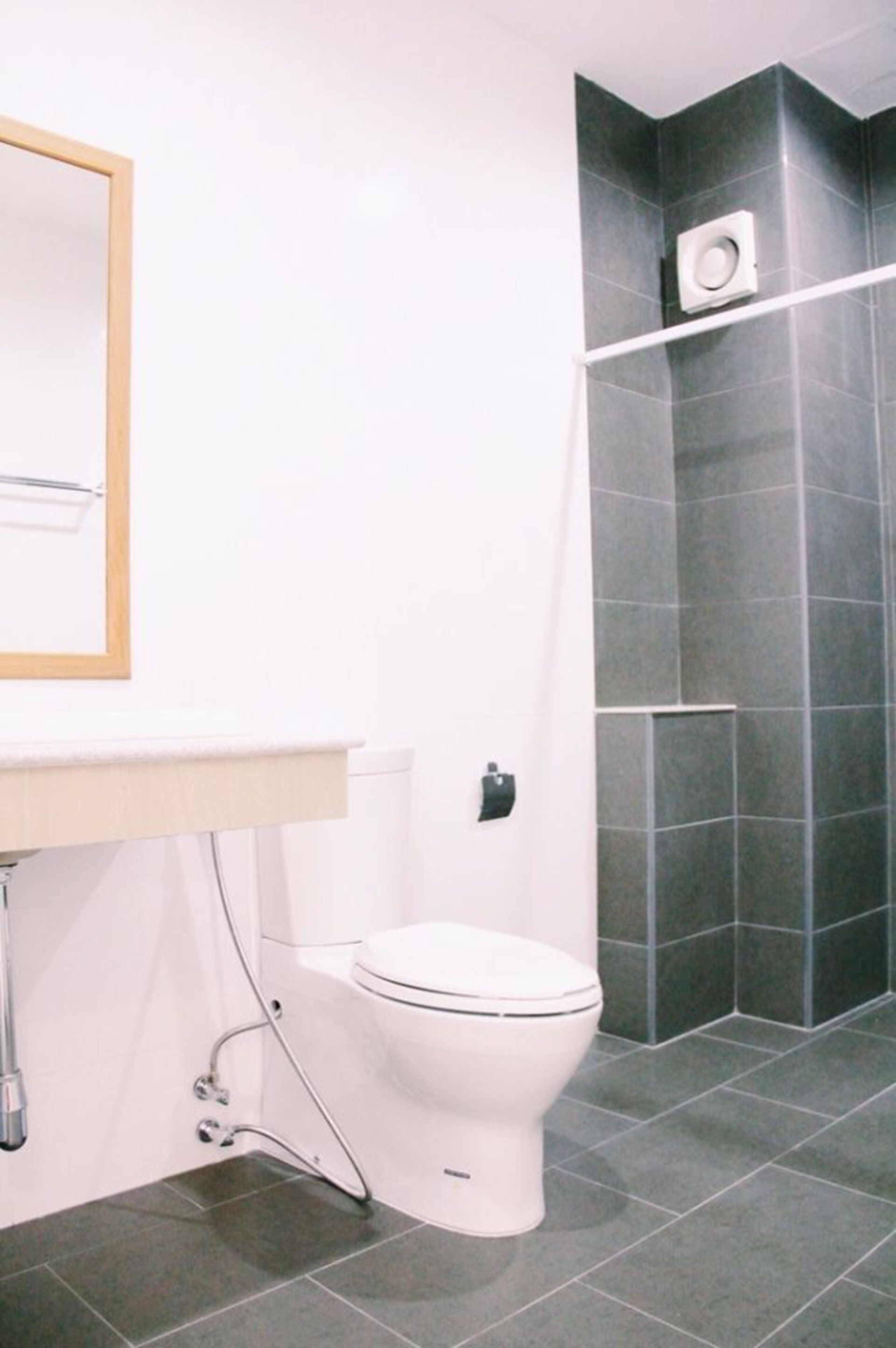 free toiletries, hair dryer, slippers, towels