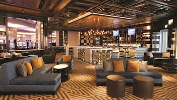 5 bars/lounges, sports bar