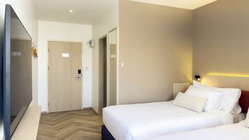 Superior Twin Room Only | Laptop workspace, blackout curtains, free WiFi, bed sheets