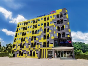 Fassade der Unterkunft