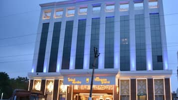 Front of property - evening/night