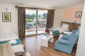 Kamar Keluarga | Tempat tidur bayi gratis, Wi-Fi (biaya tambahan), dan seprai linen