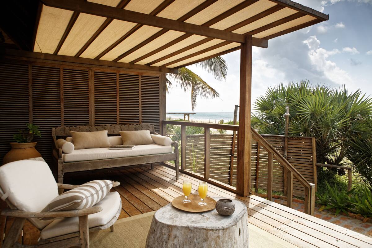 luxury villa (beach) | terrace/patio