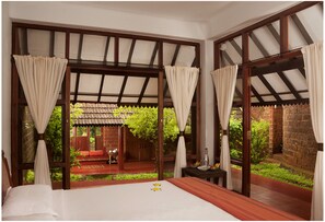 In-room safe, desk, laptop workspace, iron/ironing board - Swaswara- Cgh Earth (Kumta)