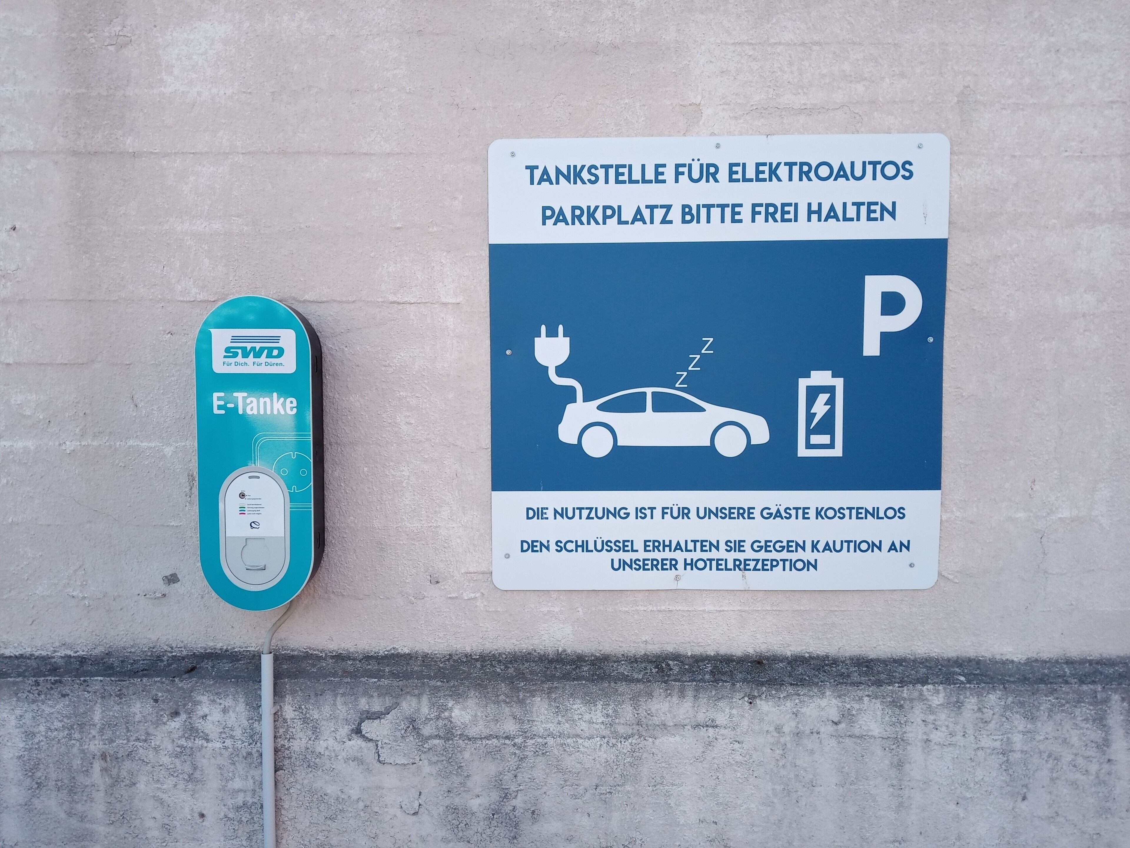 electric vehicle-charging station