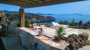 Private pool villa with sea view | Beach/ocean view - Patmos Exclusive Villas (Patmos)