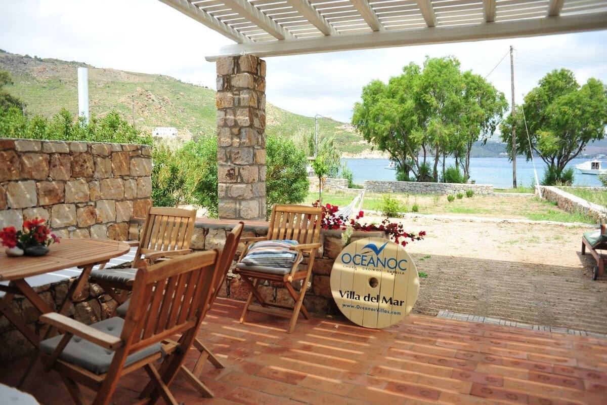 Villa, Beachfront | Terrace/patio