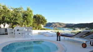 Casa, idromassaggio, vista mare (Outdoor) | Idromassaggio all'aperto