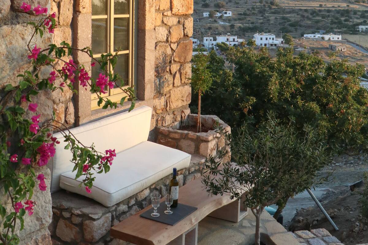 Panoramic Villa, 2 Bedrooms, Sea View | Terrace/patio